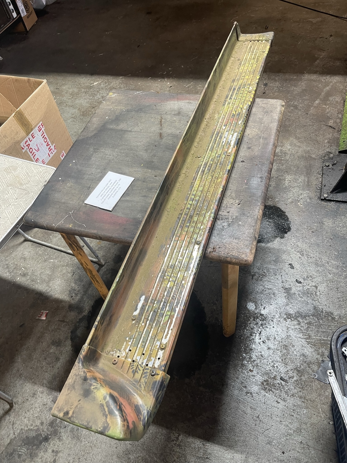 Toyota Hilux Surf Mk5 1992 2.4D - O/S Side Step Running Board