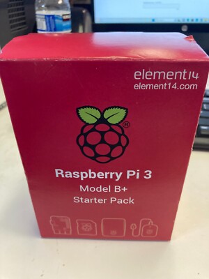 Raspberry Pi 3 Model B+ 1.4Ghz Quad Core 16 GB SD, Wifi, Bluetooth STARTER PACK