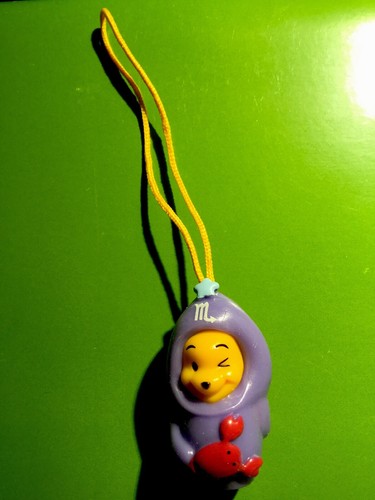 Peek-a-Pooh Charm Scorpio Horoscope Winnie the Pooh HTF