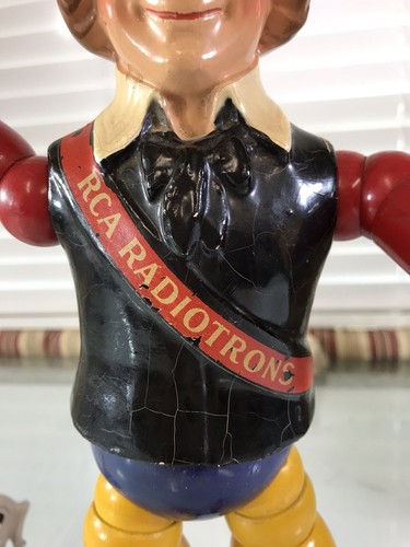 16” RCA Radiotron Advertising Doll by Cameo Doll Co.  Atomic Age!  Very Cool..