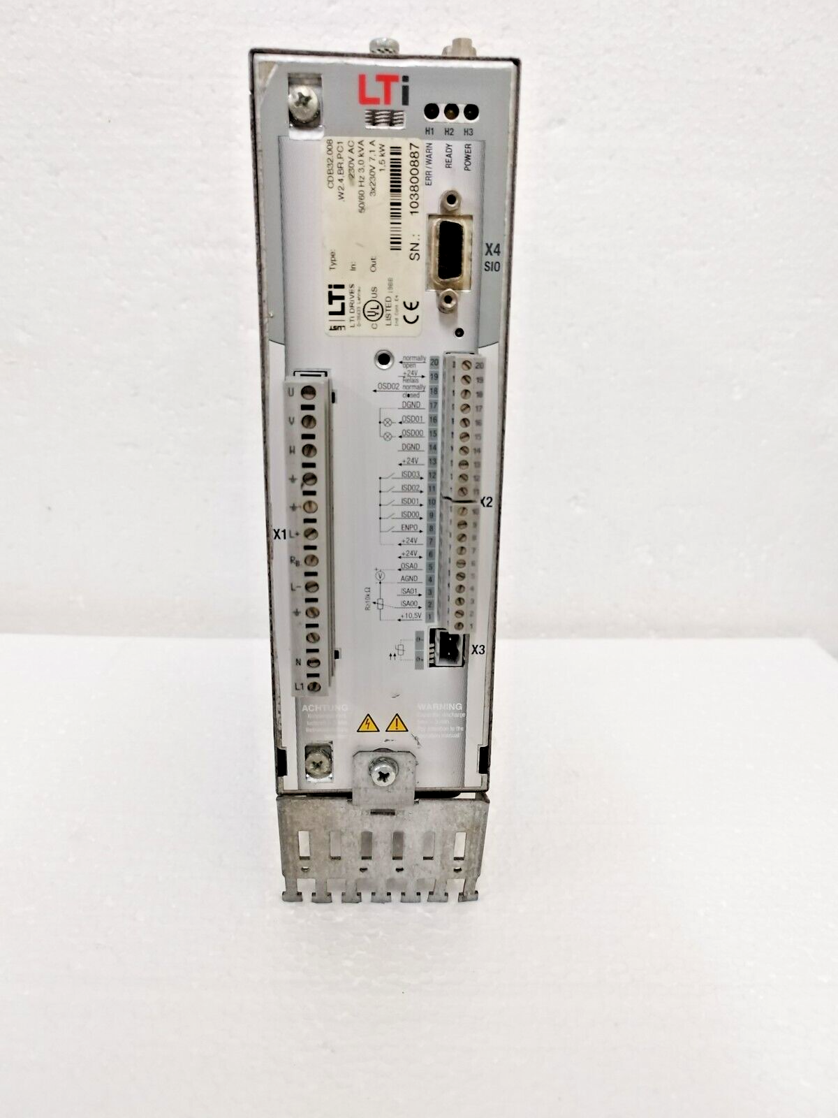 LUST LTI DRIVES CDB32.008 ,W2.4,BR,PC1 | eBay