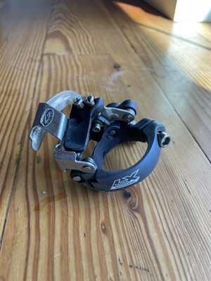 Dérailleur Avant Shimano DEORE LX FD M566 8 Vitesses - Top Pull, 34.9 Mm, Fait Au Japon, Occasion