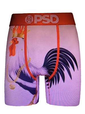 PSD Cocky Rooster Underwear Boxer Briefs Men's Size L 36-38 NWT