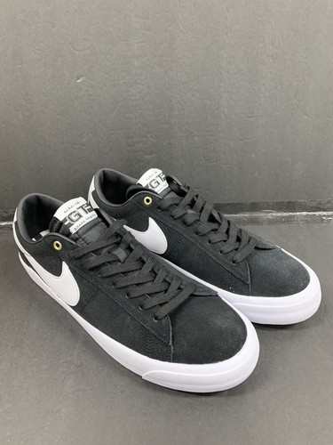 【新品未使用】NIKE SB ZOOM BLAZER LOW PRO GT Sz 11 - NIKE SB ZOOM BLAZER LOW PRO GT MENS BLACK WHITE NEW