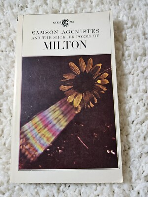 Samson Agonistes And The Shorter Poems of Milton PB 1966 British Poetry Vintage