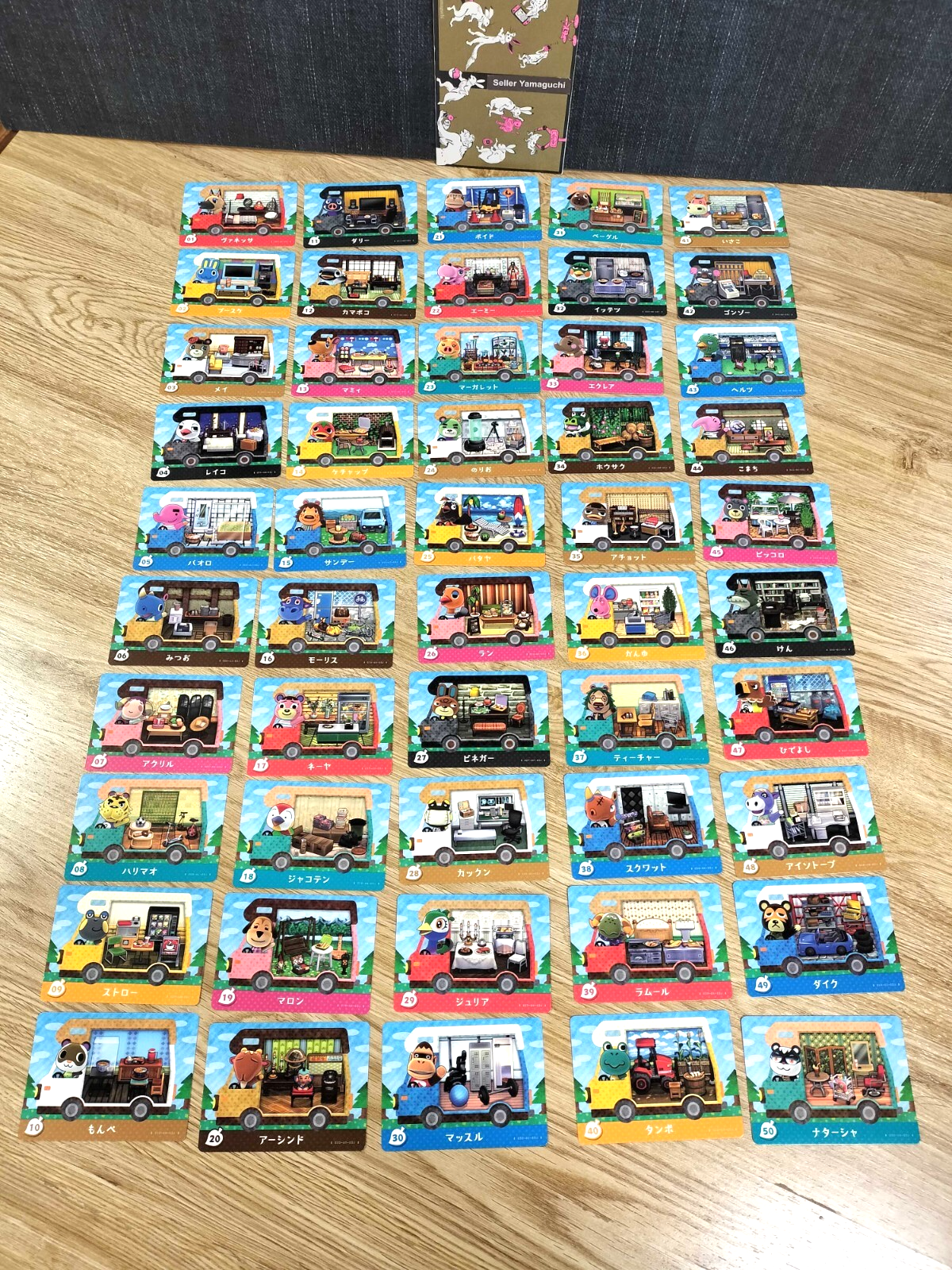Animal Crossing amiibo card all 50 complete Leaf Welcome