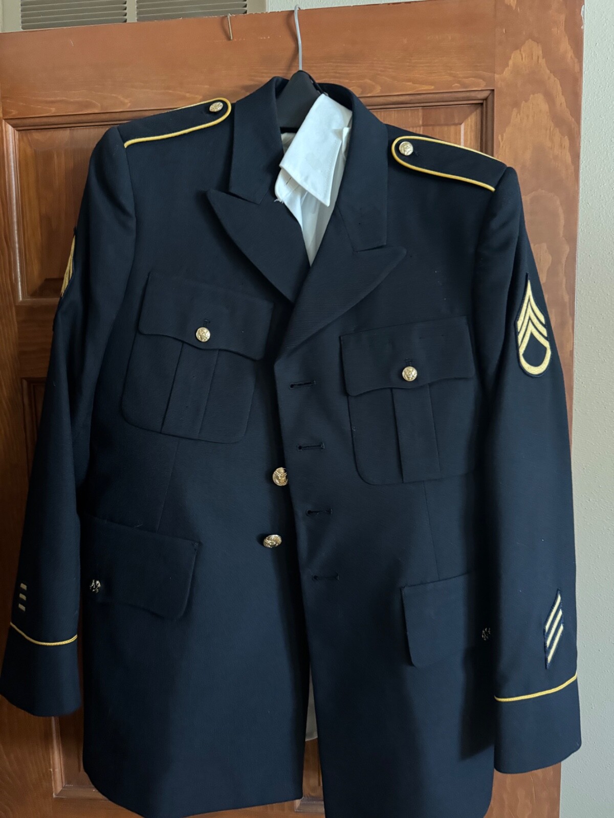 US.ARMY service dress スラックス Amazon.com: ASU Men's NCO 44R C US Army Service Dress Blue