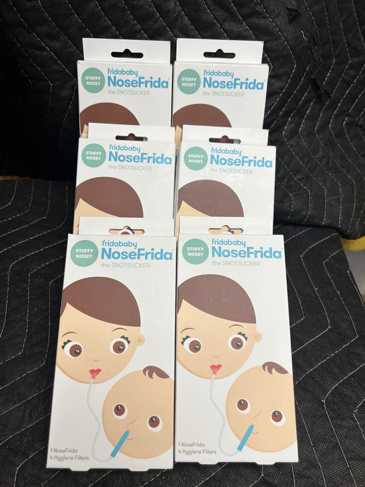 LOT of 6 / New Fridababy Nose Frida Snot sucker  - 