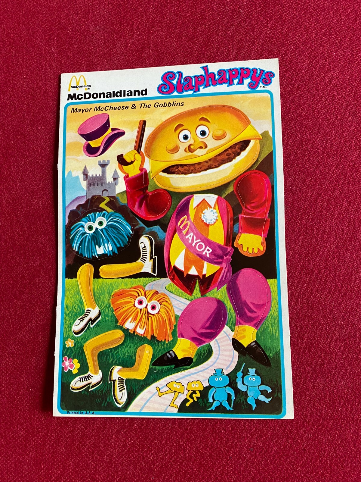 80s 90s McKids ディスプレイ　看板　マクドナルドランド　ステッカー 80s 90s McKids ディスプレイ 看板 マクドナルドランド