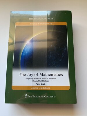 The Joy Of Mathematics Pts. 1 & 2 DVDs And Course Guidebook