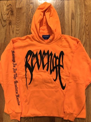 orange revenge hoodie