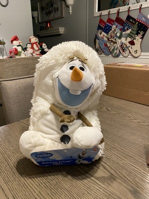 Disney Frozen Hide Away Pets Pillow- Olaf Snowman