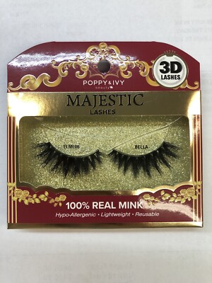 Majestic Lashes Poppy & Ivy 100% Mink Lashes ELML06 BELLA