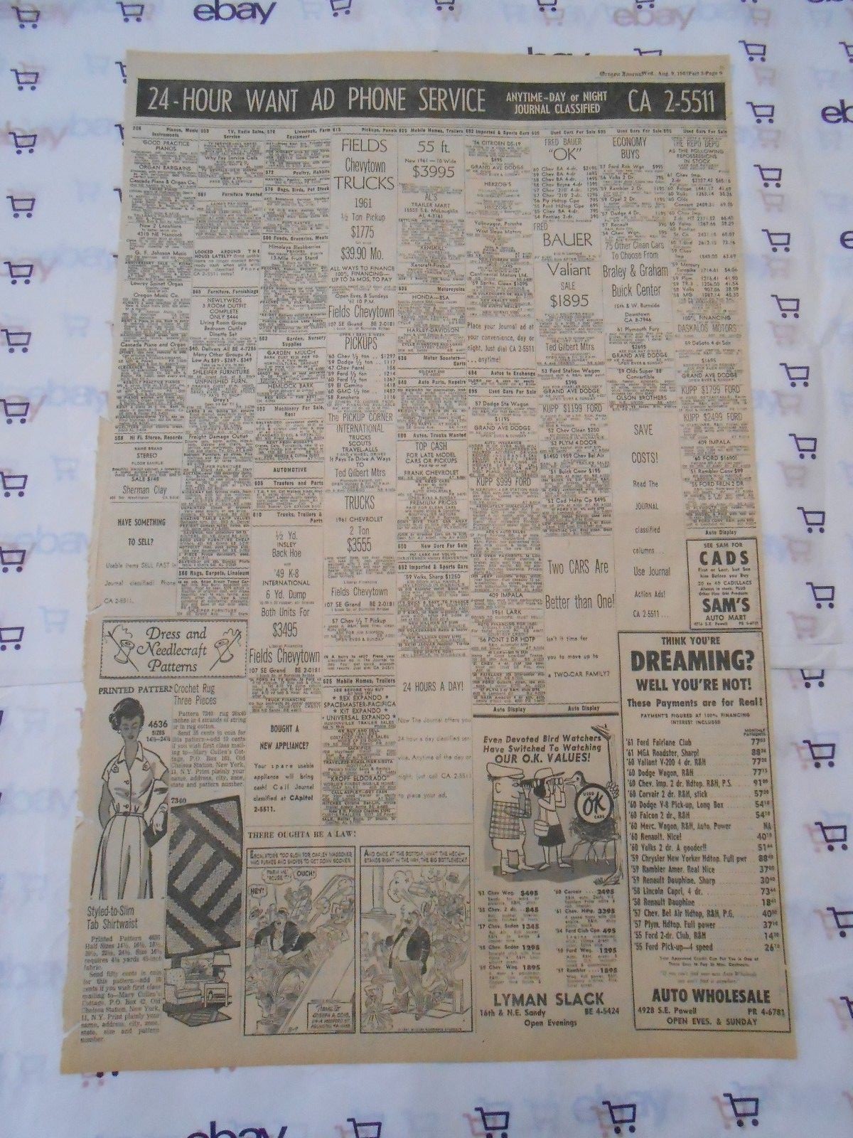 THE OREGON JOURNAL - CHEVRON 