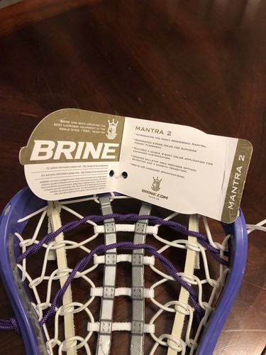 Brine Mantra 2 Women's Complete Lacrosse Stick - Reign On, Purple