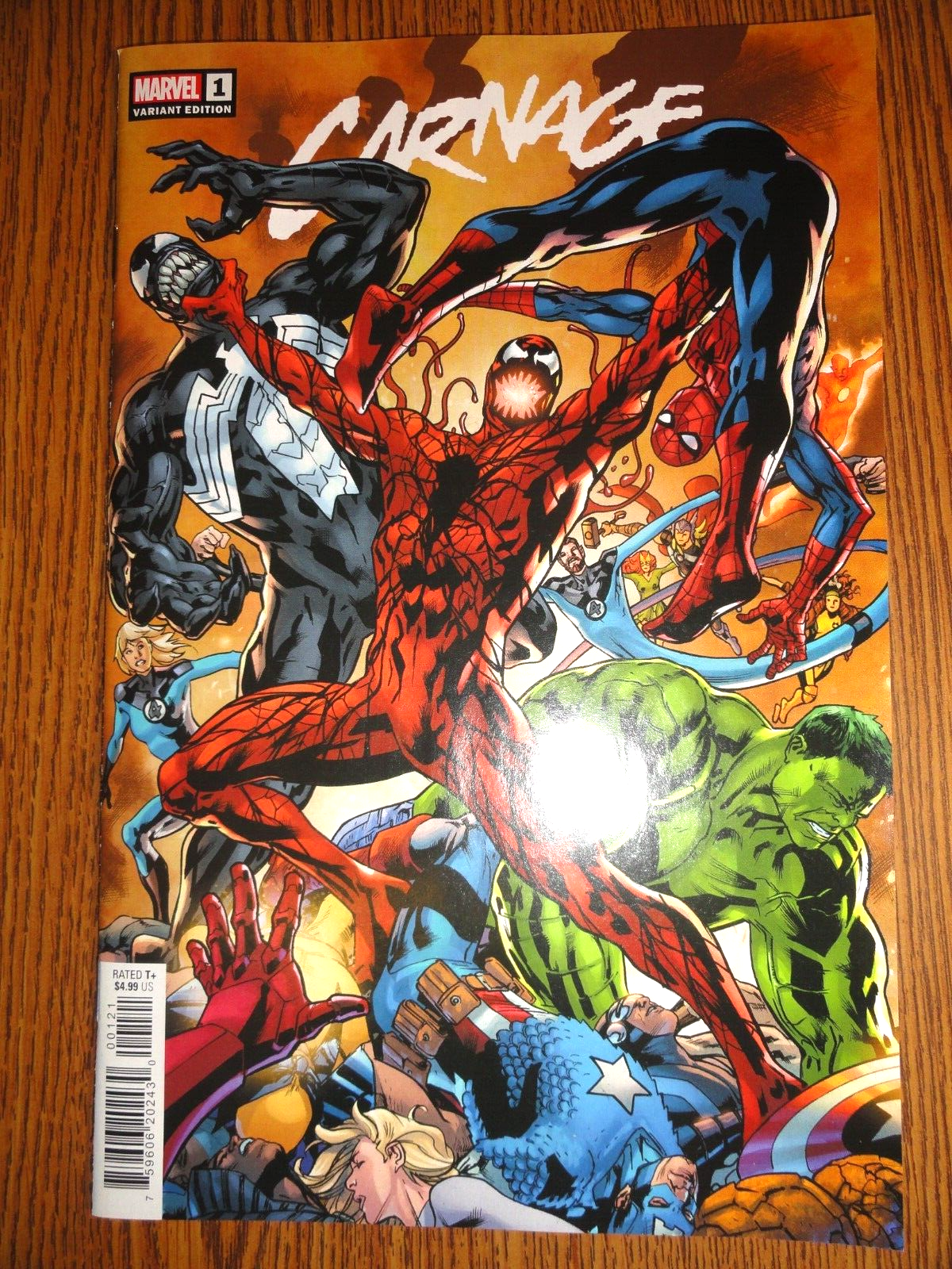 Carnage #1 Hitch Variant Cover NM Avengers Venom Spider-man 1st