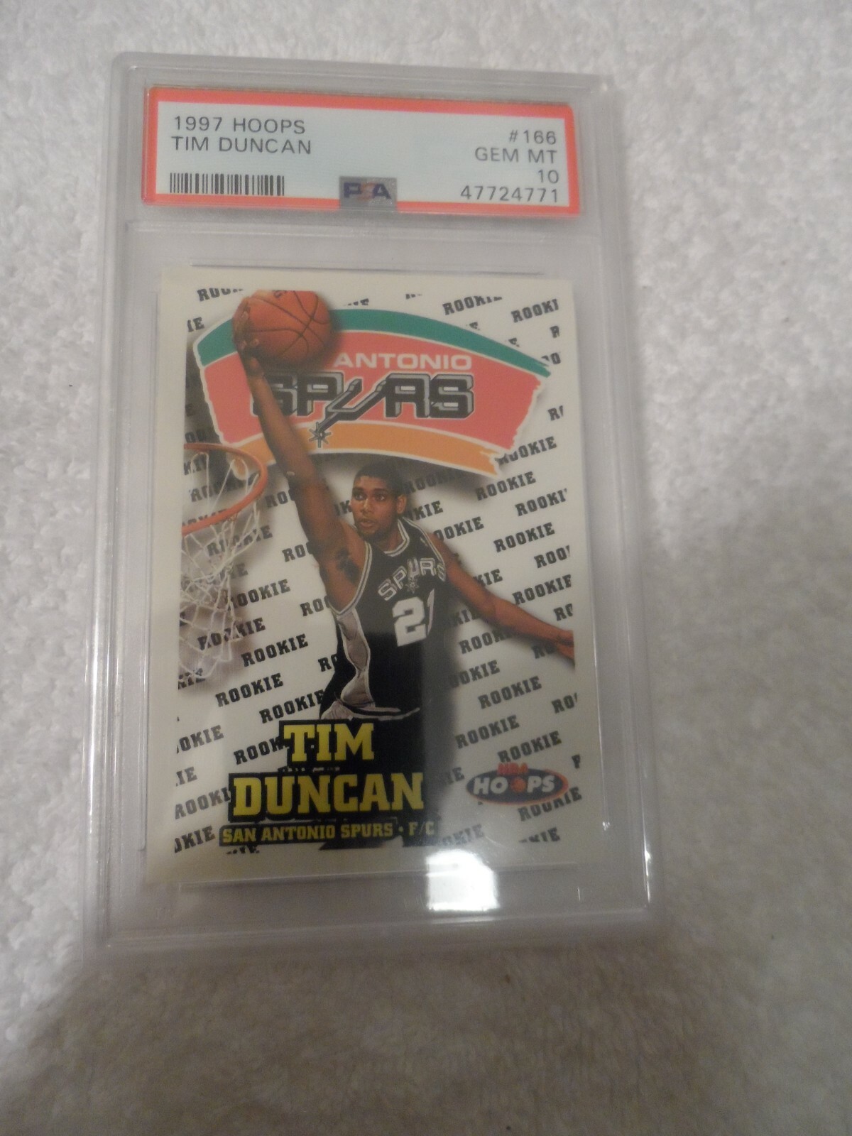 NBA tim duncan rc 10種類セット Tim Duncan 2007-08 Topps Trademark Moves Basketball #10 San