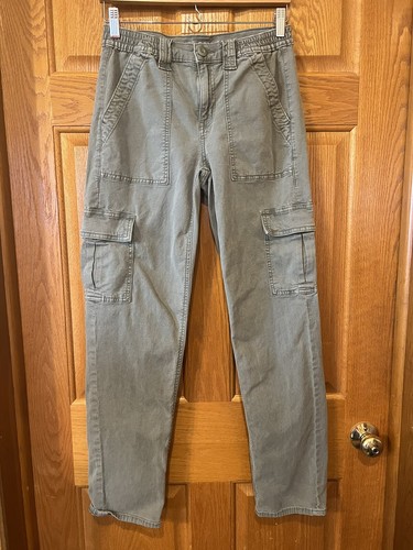 BS33 American Eagle Green Cargo Pants Womens 2 | eBay