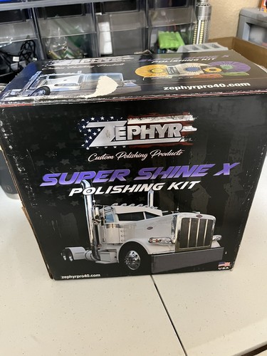 Zephyr Super Shine Polishing Kit Open Box New
