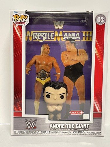 Funko POP! WWE Cover: Hulk vs Andre - Andre The Giant Vinyl