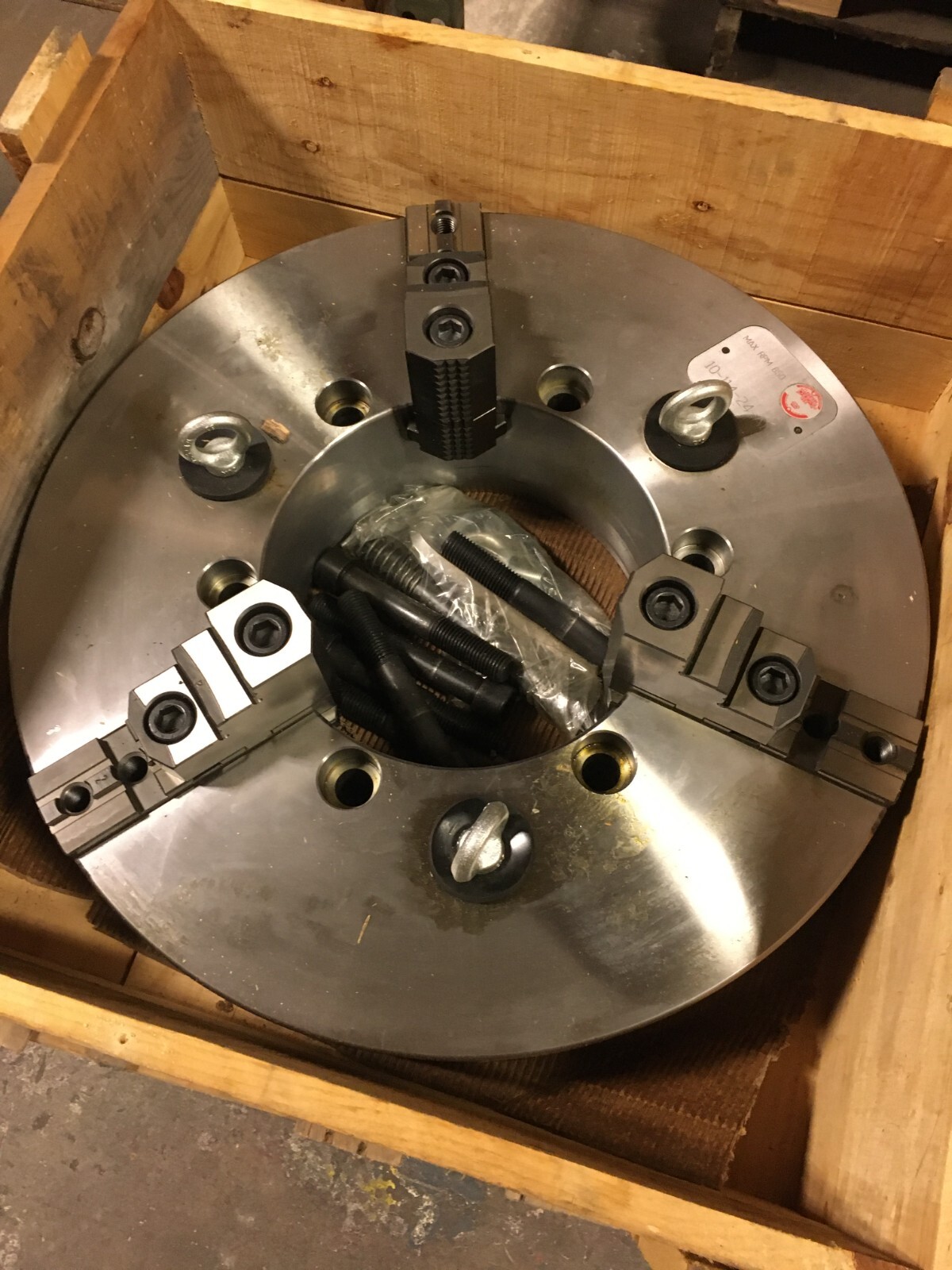 茶掛24 Atlas Workholding - Manual Lathe Chuck: 24