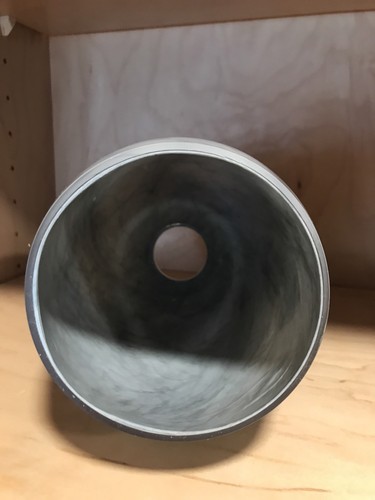 PENDANT LIGHT SHADE GLOBE GLASS MARBLED GRAY Fits Beldi 1933-H Fixture