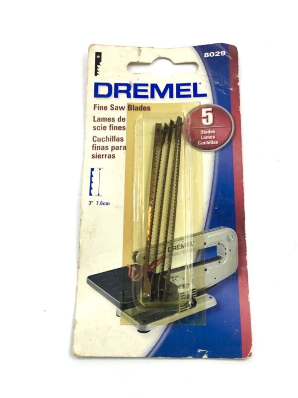 Dremel 8029 5 Pack Blades Fine Tooth Saw BRAN NEW SEALED ~FAST~FREE~SHIPPING~
