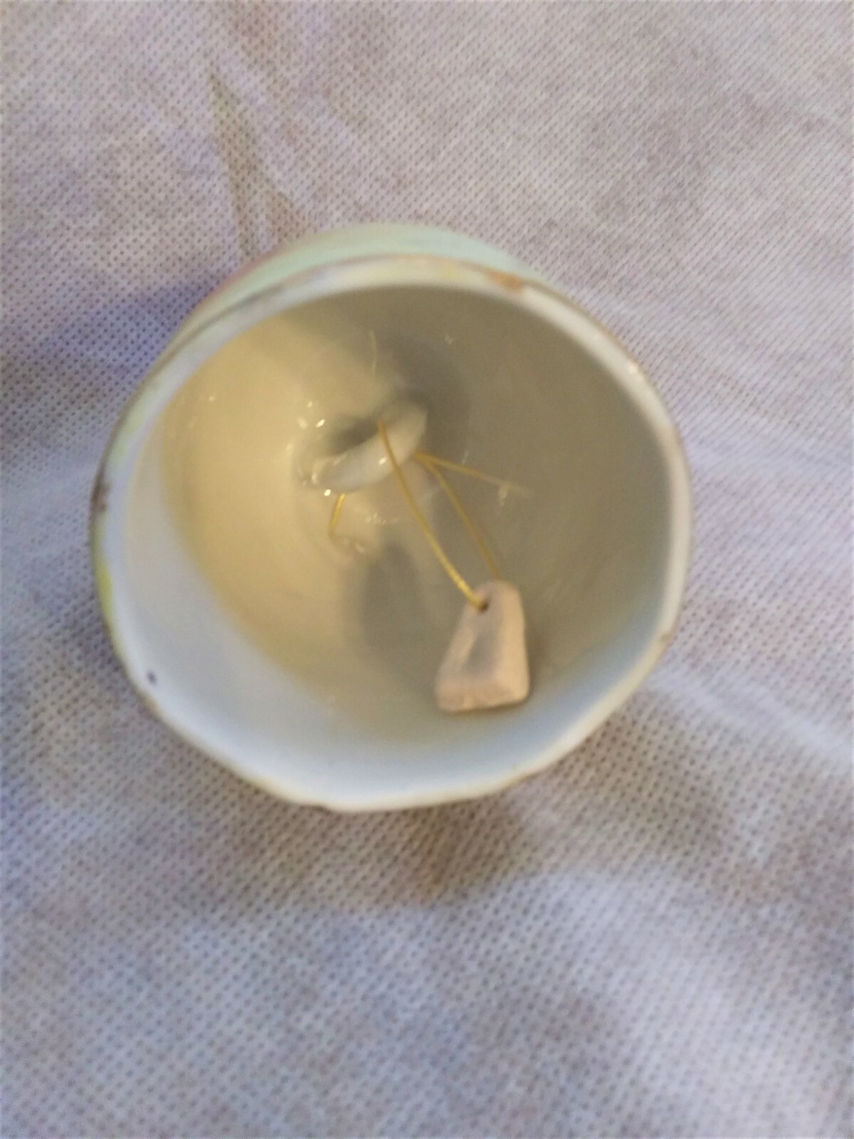 Vintage Handpainted Ceramic Bell circa 1940-1950 Mid-century Fruit