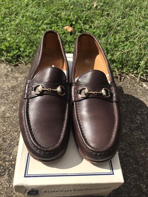 alden horsebit loafers
