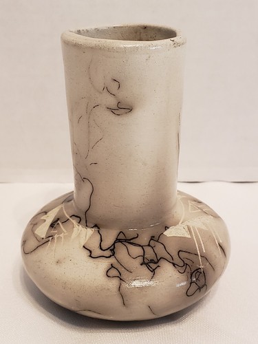 Flower Bud Vase Signed S Smith