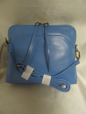 WOMEN`S HOBO ''REEVA'' CROSSBODY HANDBAG NEW W/T TRANQUIL BLUE