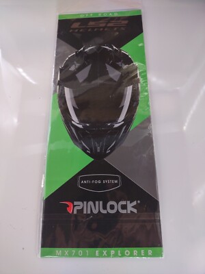 LS2 Helmets PINLOCK Anti-Fog System MX701 Explorer (Clear DKS407) NEW