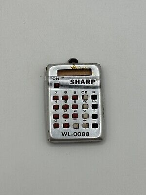 Vintage Miniature Fake Sharp Calculator Model Novelty Toy Charm ****