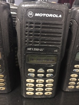 1 Motorola HT1250 LS+ UHF 450-512MHz Radio AAH25SDH9DP9AN LTR Passport. Buy it now for 59.99