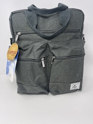 Everest Bag Laptop Crossbody Travel Bag Gray New