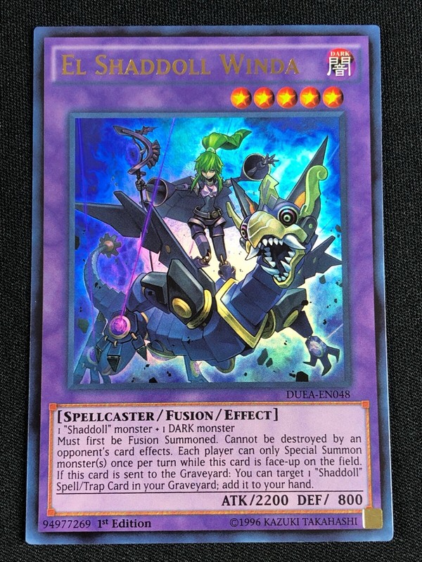 YUGIOH EL SHADDOLL WINDA DUEA-EN048 1ST ULTRA NM | eBay