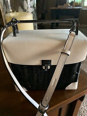 Botiker Handbag, lennox, black and white