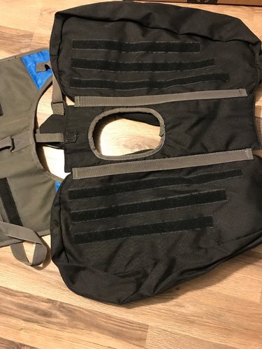 Outward Hound Dog Backpack Saddle Bags Size Large Blue