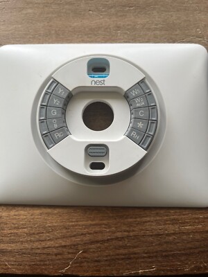 Google Nest Learning Thermostat (3rd Generation) w/Base | A0013 | White