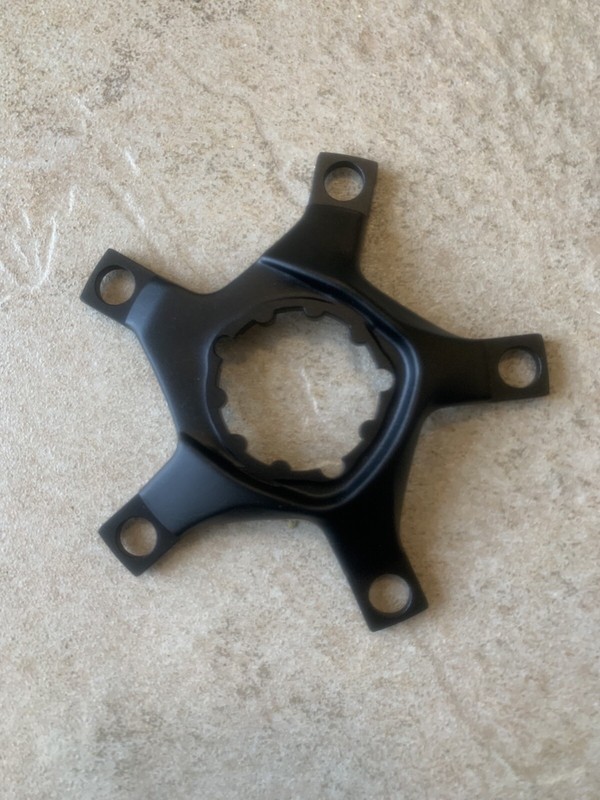 SRAM 11-Speed Bicycle Crankset Spider 110 BCD, 5-Bolt, Hidden Bolt Black TAKEOFF