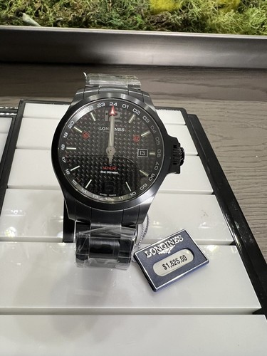 Pre-owned Longines Conquest V.h.p. Gmt L37282666