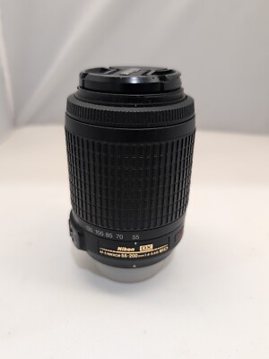 Nikon DX AF-S Nikkor 55-200MM 1:4-5.6G ED - VR Camera Lens