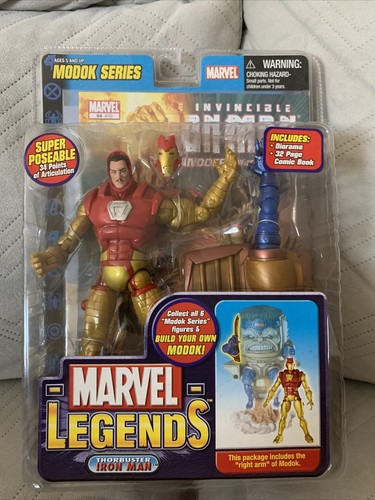 Toy biz Marvel Legends Series 15 Modock ThorBuster Iron Man Toy biz Marvel Legends Series 15 Modock ThorBuster Iron Man