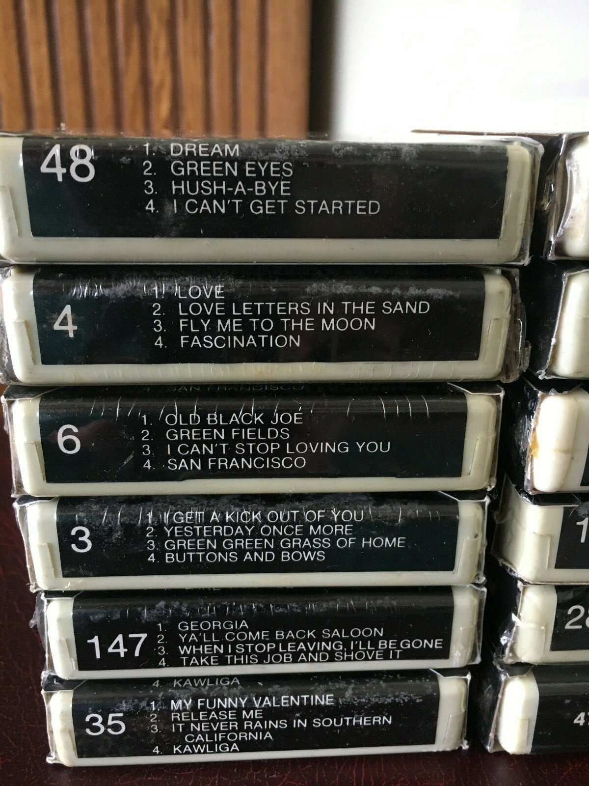 Vtg 8 Track Tapes The Singing Machine Collection Set Of 13 Hal Roach Productions