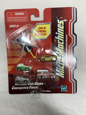 NEW 2003 Micro Machines Mission Unit Alpha 45849/45820 Hasbro Vintage Toy Cars