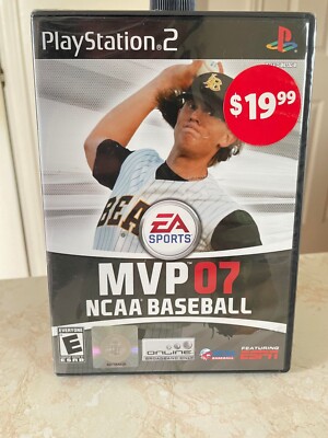 MVP 07 NCAA Baseball (Sony PlayStation 2, 2007) PS2 BRAND NEW SEALED