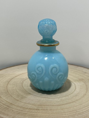 邦楽 sweet william blue arte frasco Cobalt Blue Art Deco Perfume Bottle – Sunbeam Vintage