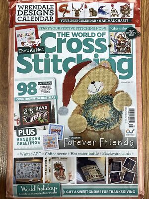 The World Of Cross Stitching Magazine Issue 325 November 2022 Forever Friends