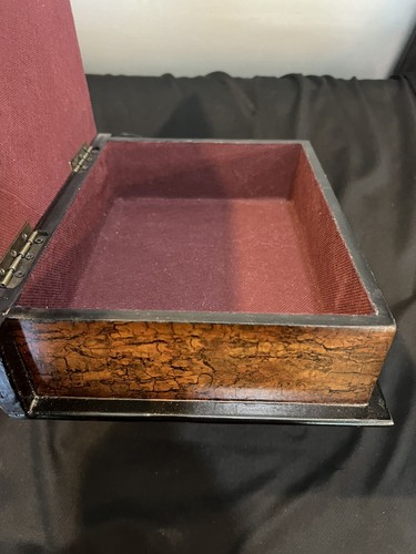 Hollow Faux Book Storage Box Hidden Secret Antique Decor 10.1/4” X 8” X 2.3/4