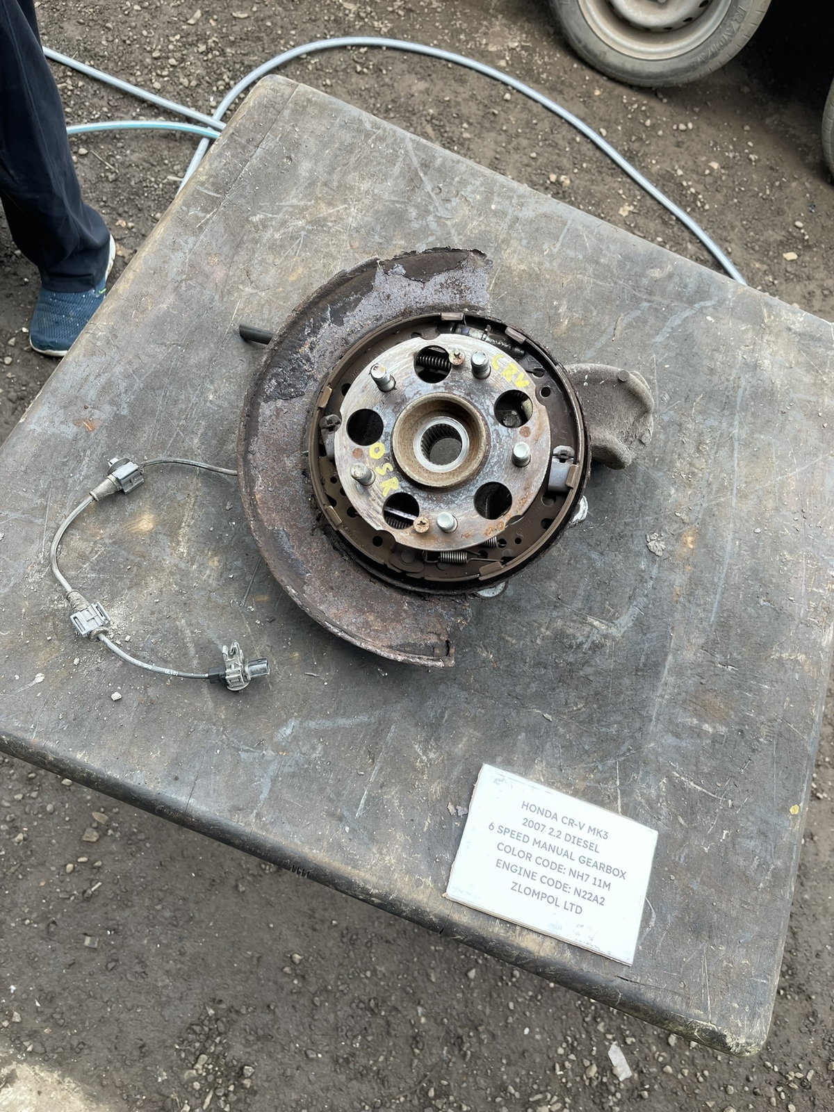 Honda CR-V Mk3 2007 2.2 Diesel - Off Side Rear Wheel Bearing Hub
